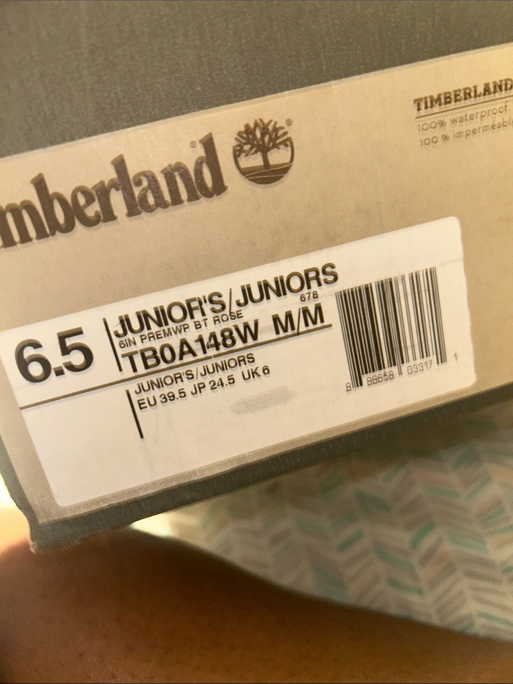 Pink Timberland Boot - Picture 2 of 4